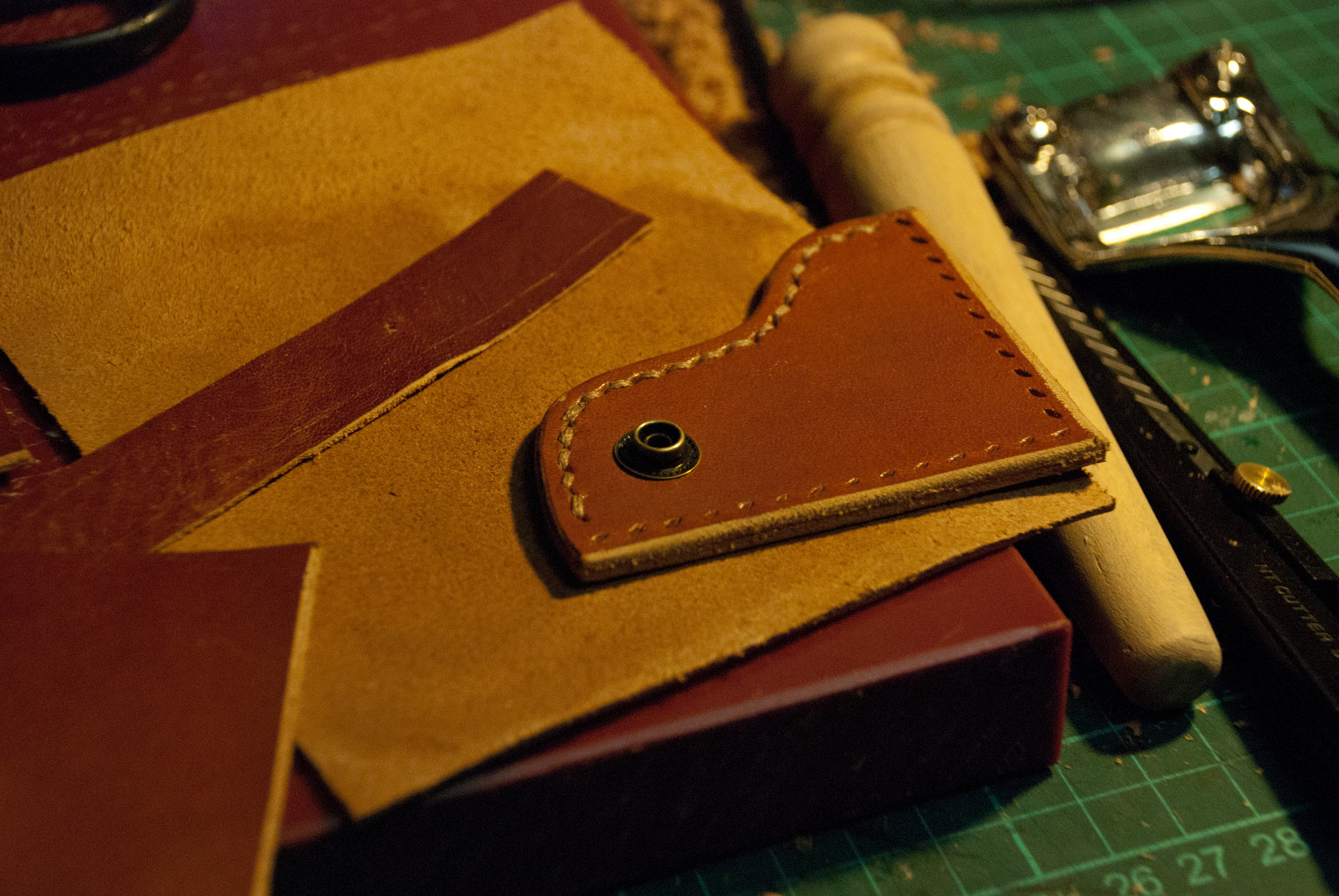 Making of a Business Card Holder