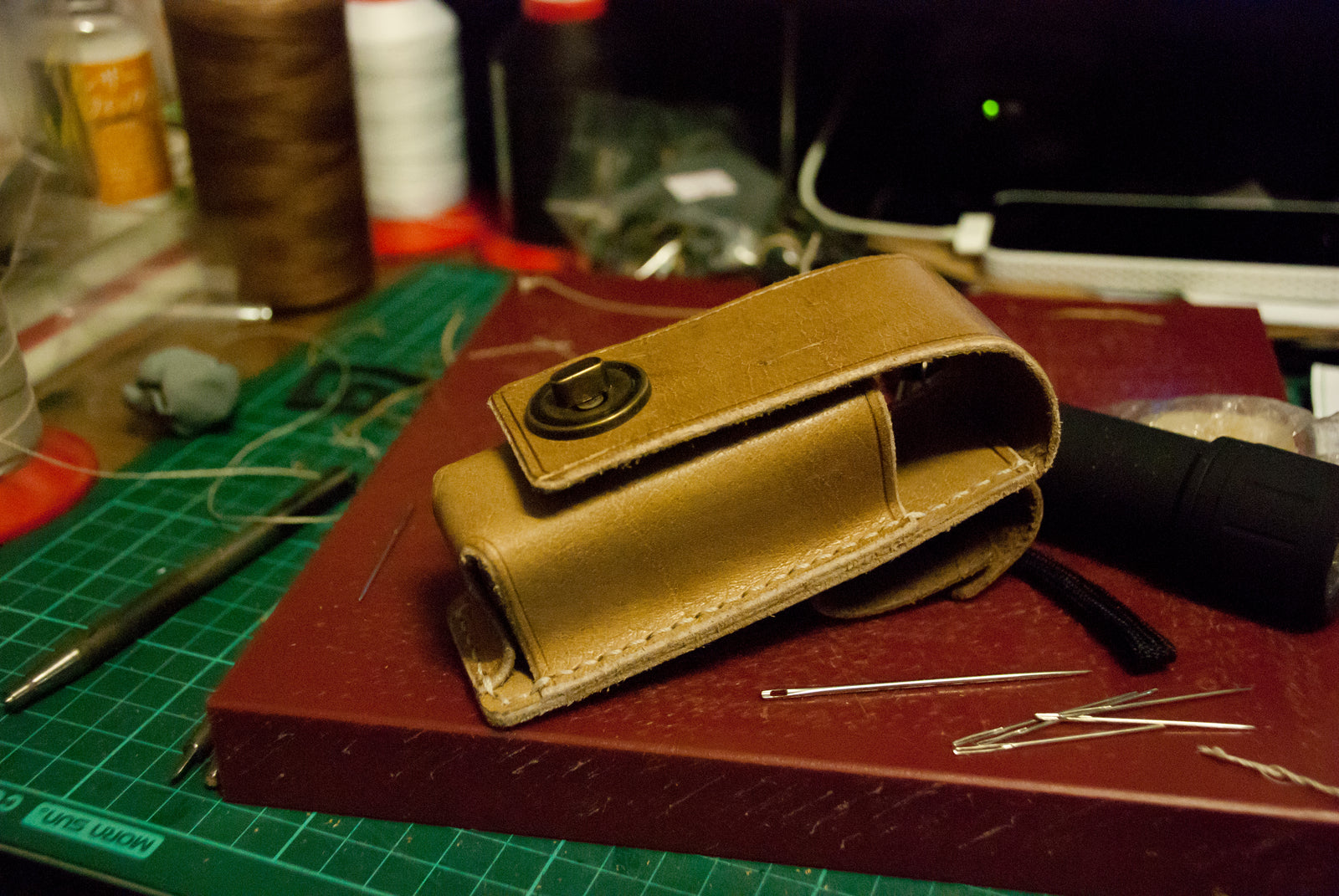 Making of a Torch Holder