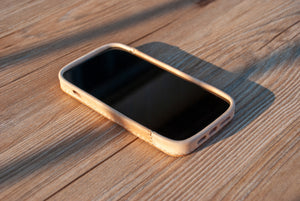 iPhone Leather Case | Handmade | Natural | Vegetable tanned leather
